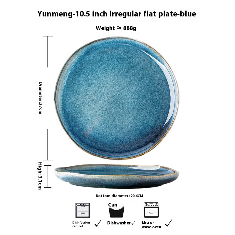 10.5inch flat plate