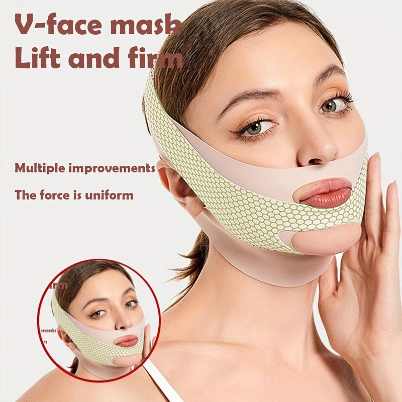 V-face Non-lifting Non-firming Facial Lifting Mask For The Entire Faceefficaciously Lifts And Sculpts The Jawline And Facial Contours 7