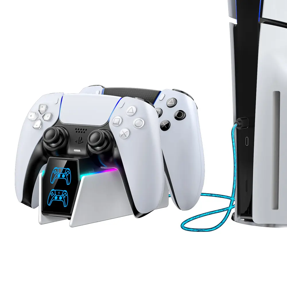 Gamepad RGB Colorful Fixed Charger LED Indicator