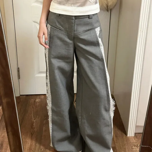 Fashion Personality American Retro Overalls Women Gray - Shop at LoveMi