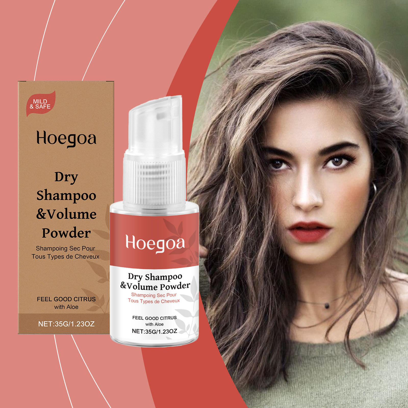 HOEGOA Waterless Dry Cleaning Spray Gentle Nourishing Serum
