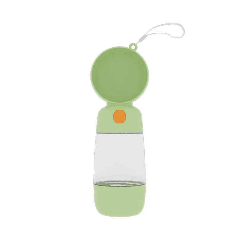 Pet Outing Cup Dog Kettle Portable - Green Drinking Set