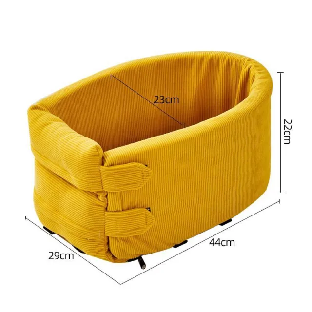 Small Dog Car Cat Safety Seat Yellow - Shop at LoveMi
