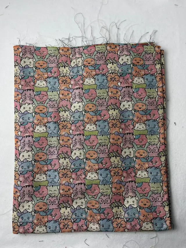 Ethnic Style Yarn dyed Jacquard Fabric Coat Shoes And Hats Bags Sofa Decorative Cloth Animal City - Shop at LoveMi