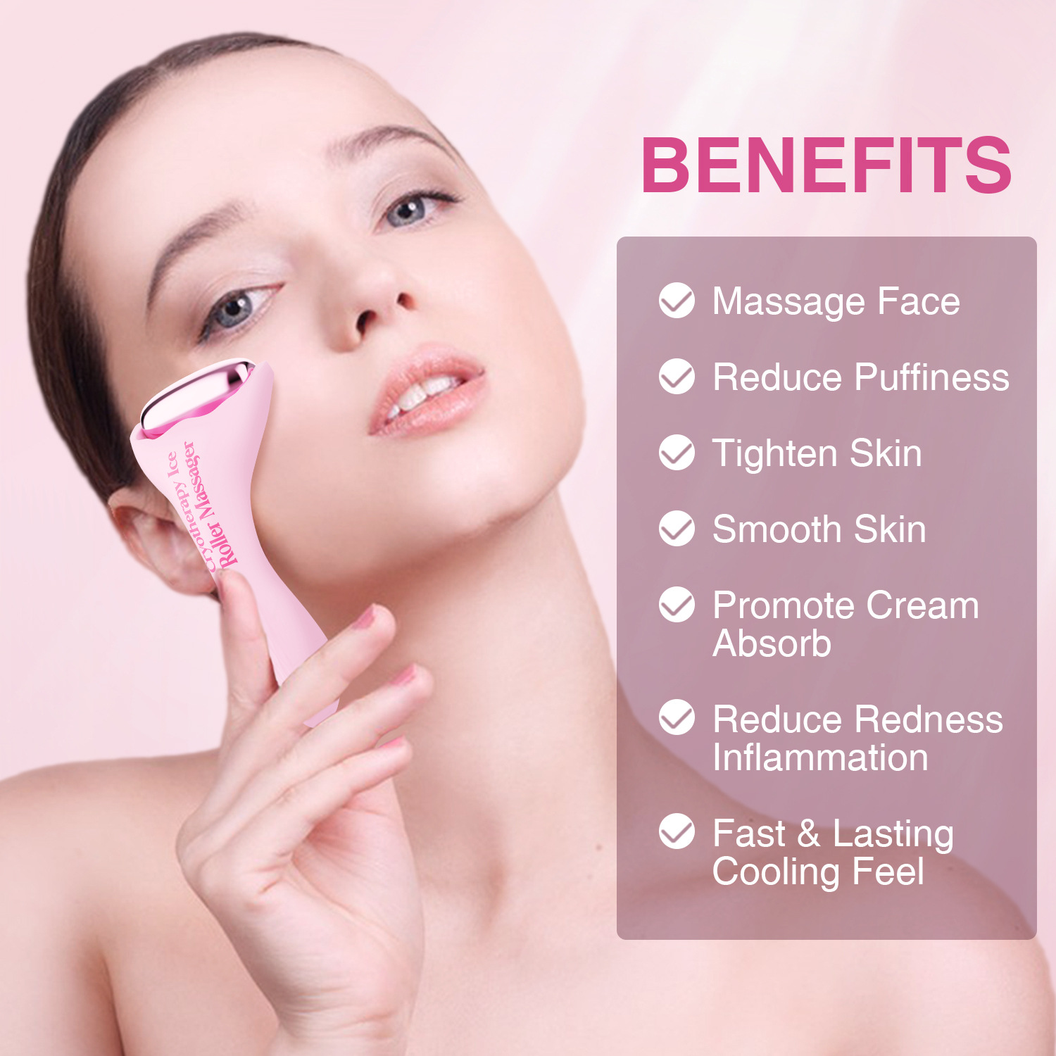 Roller Beauty Instrument Facelift Tools Promote Absorption