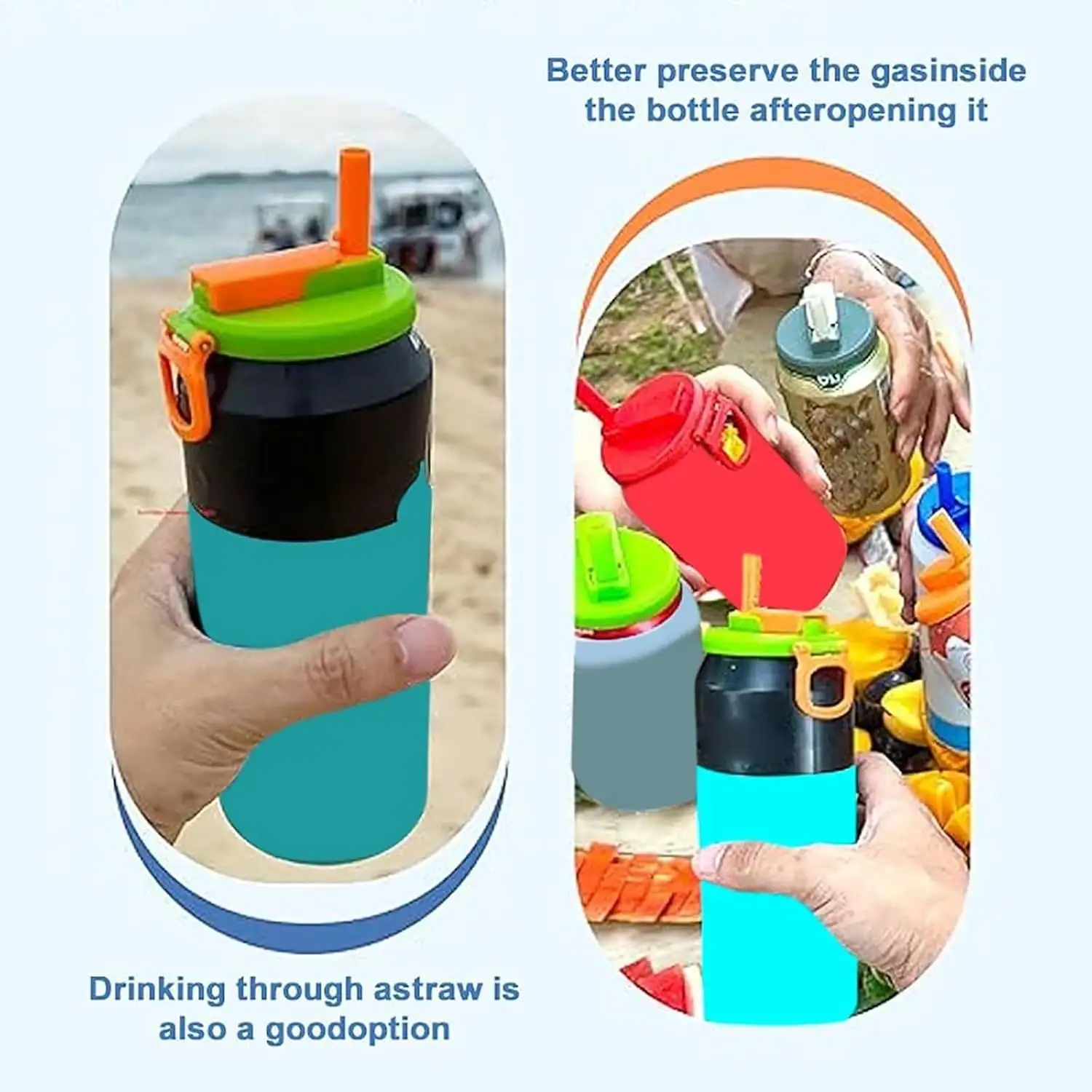 Straw Soda Can Lid Coke Can Drinking Tool