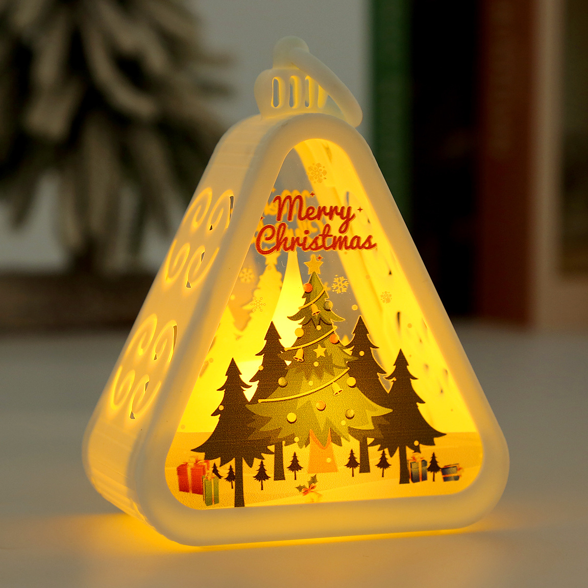 Title 6, Christmas Decorations Retro Electric Candle Lam...