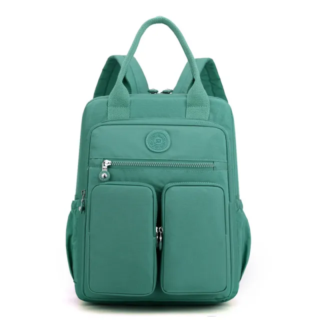 Waterproof Travel Women's Large Capacity Multifunctional Backpack Green - Shop at LoveMi