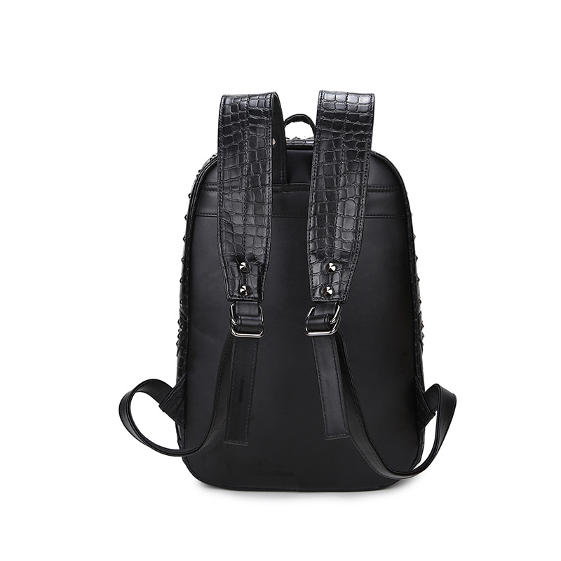 Title 17, Persönlichkeit Skull Creative Punk Rucksack für...