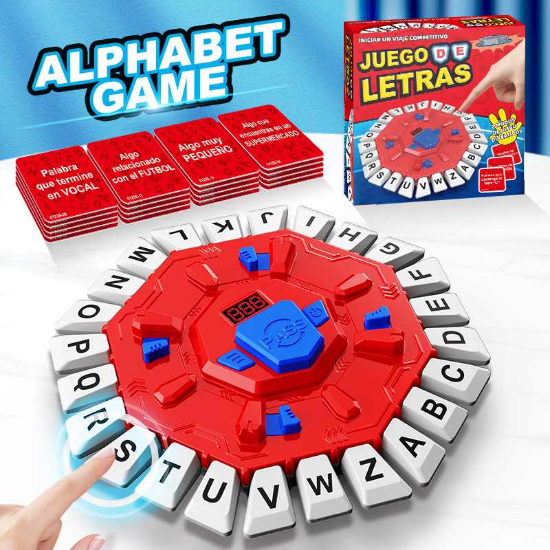 Multifunctional Crazy Letter Game Turntable Desktop Game