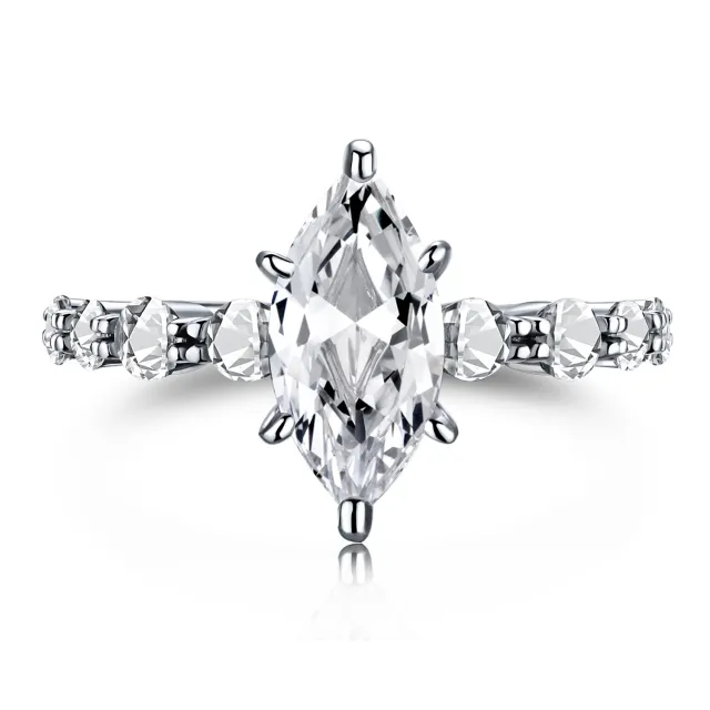 Rhombus Personality Zircon Ring For Women Mm120001 - Shop at LoveMi