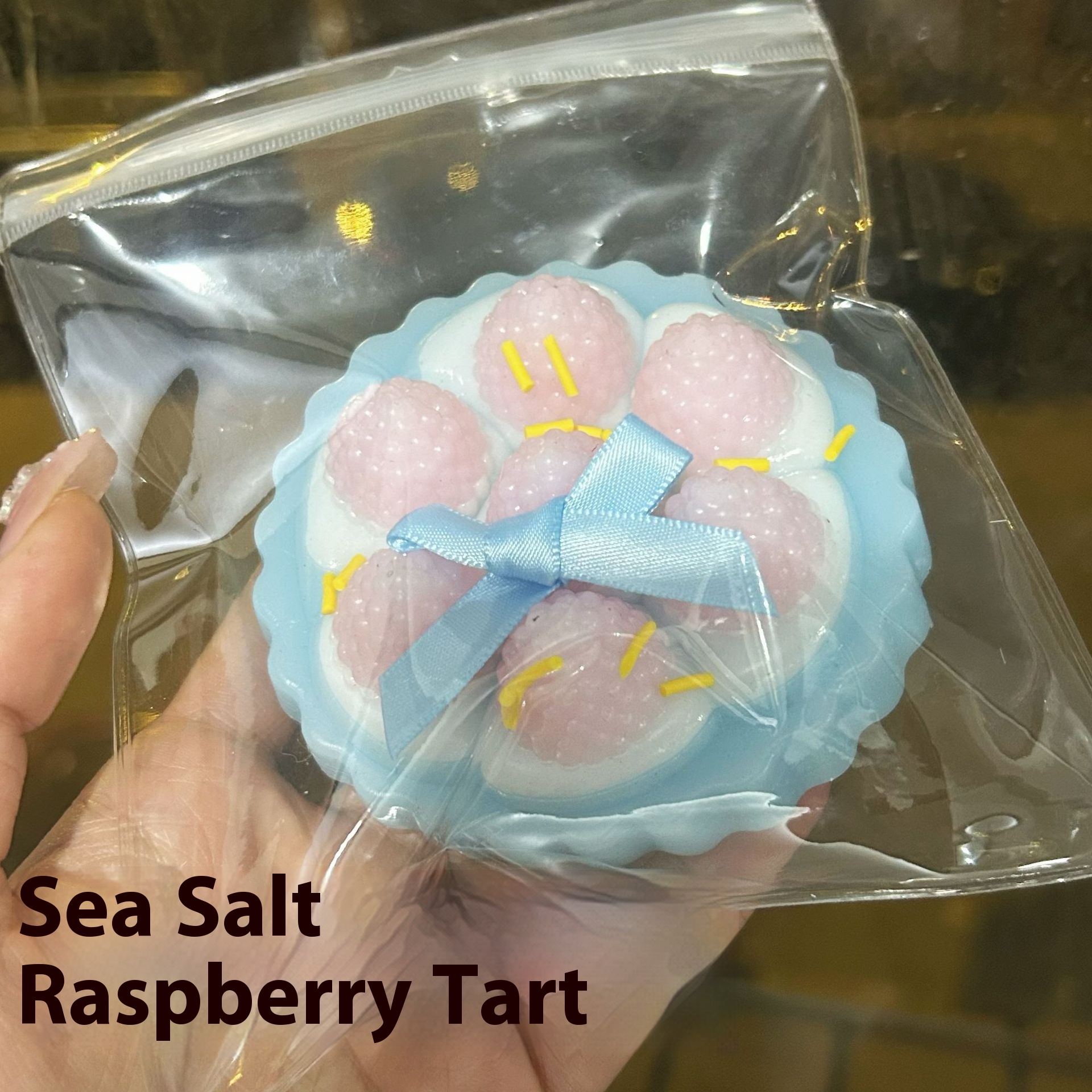 Sea Salt Raspberry Tower