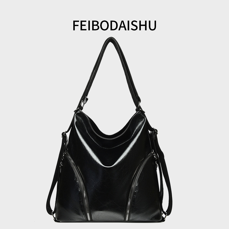 Fashionable Large-Capacity Casual Handbag Shoulder Bag And Crossbody Backpack 3