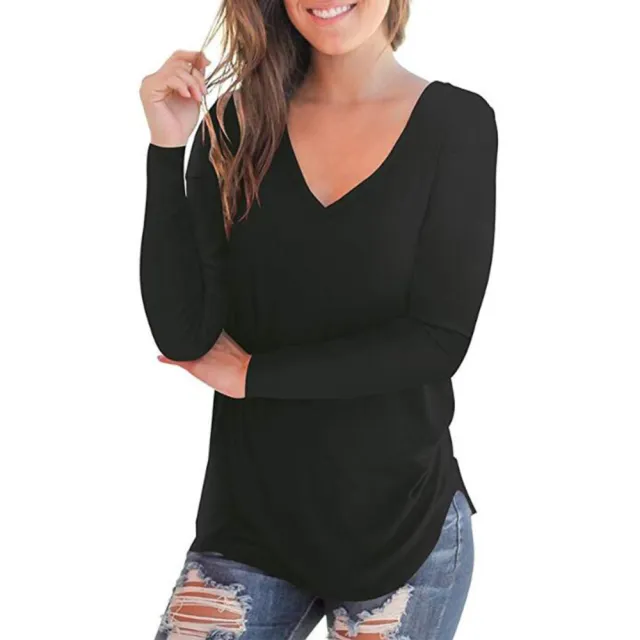 European And American Women's Clothing Solid Color Bottoming Shirt Black - Shop at LoveMi