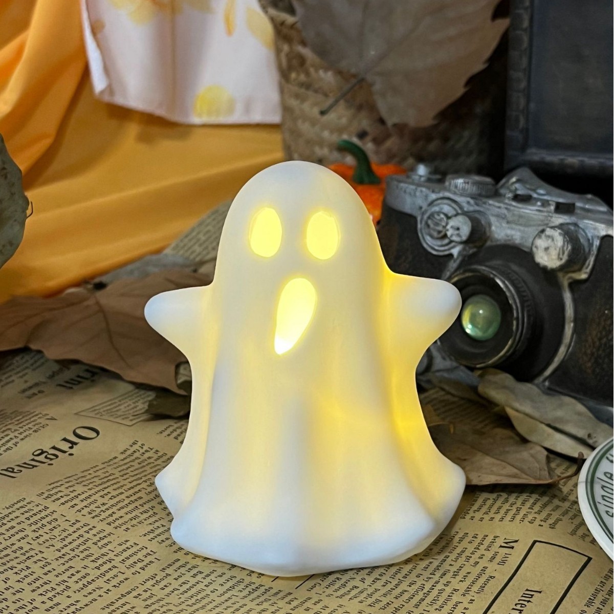 Ceramic Ghost Night Light, picture 3 of 5