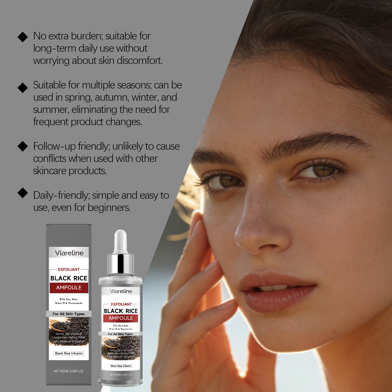 Black Rice Exfoliating Liquid - Image 3