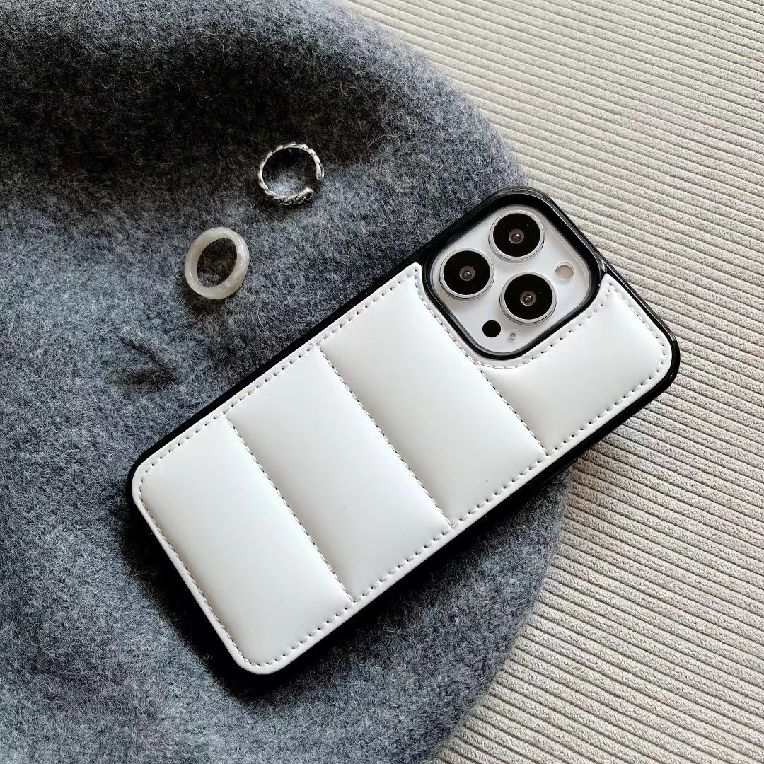 Candy Down Jacket Phone Case Creative