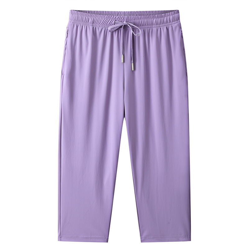 Loose-fitting Thin Figure-flattering Wide-leg Pants