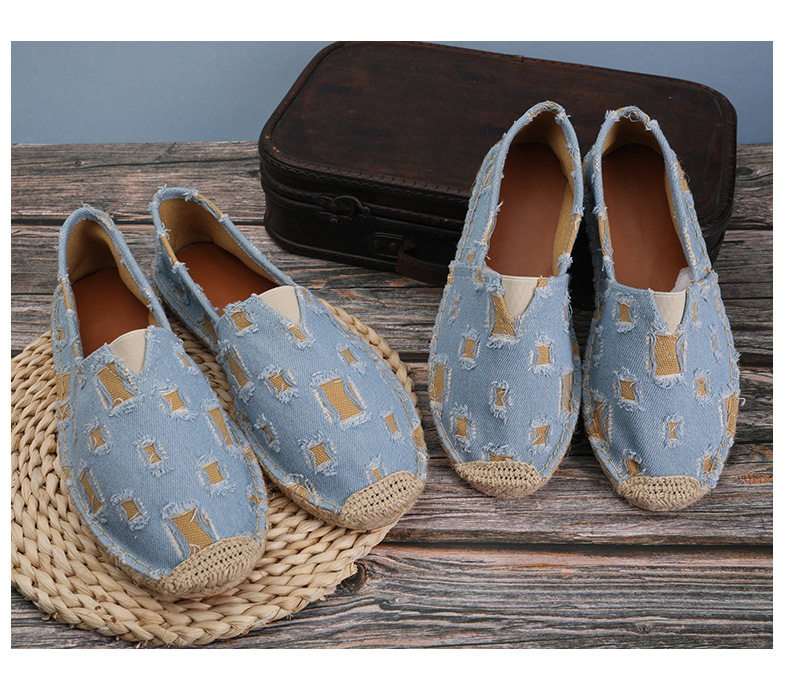 Wear-resistant Canvas Men's Shoes Breathable Slip-on Loafers 23 37e5a981 7751 4e14 81ee 6e251ee76c26