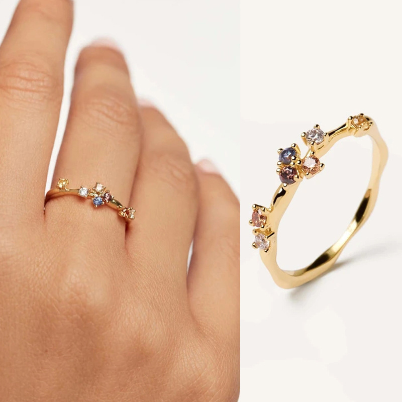 Simple Personality Temperament Ring Fashion Women