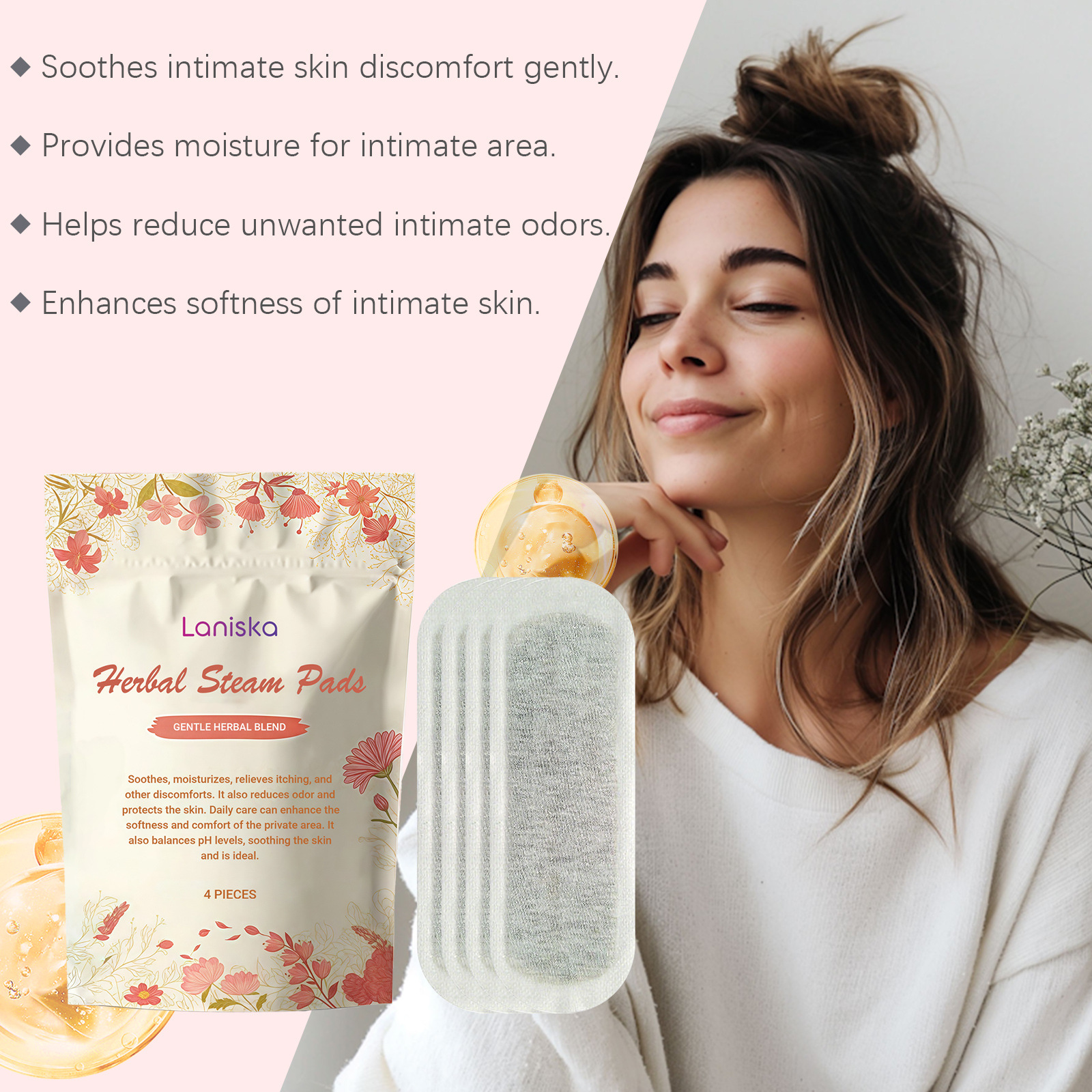 Women's Health Nursing Adhesive Bandage Mild Ingredients Care