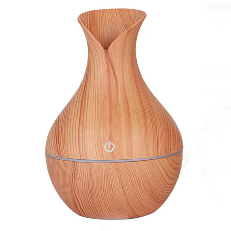 Vase Light Wood Grain