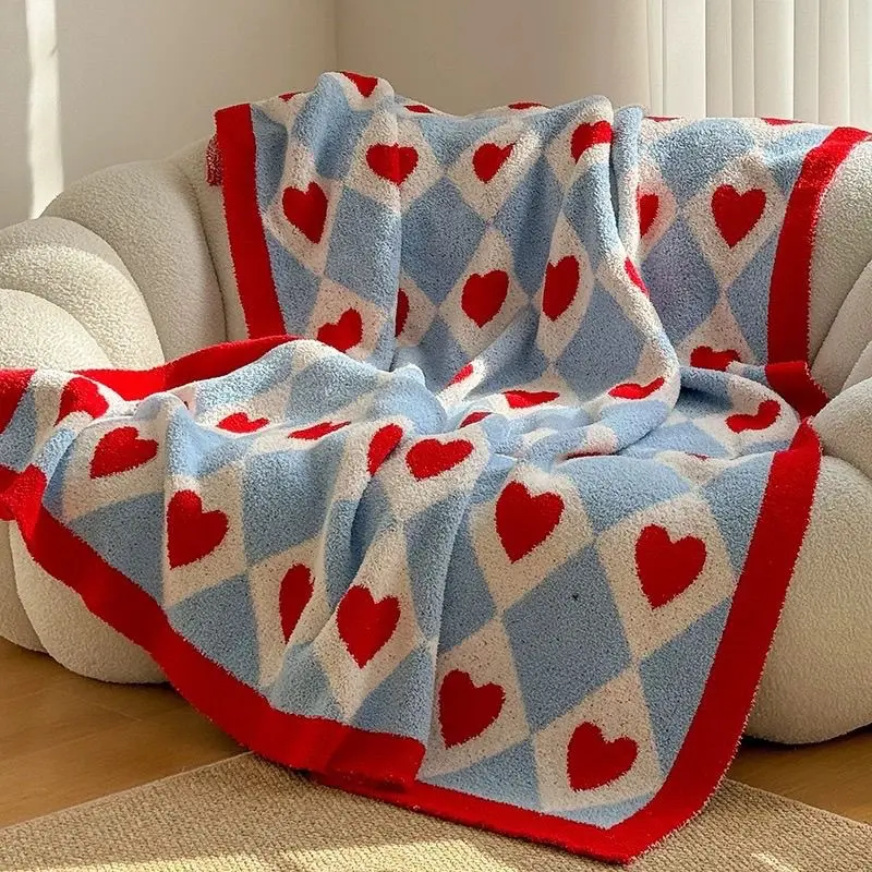 Nap Sofa Office Shawl Air-Conditioning Warm Blanket