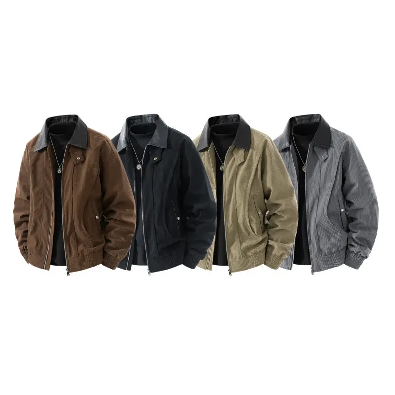 Corduroy Workwear Lapel Jacket