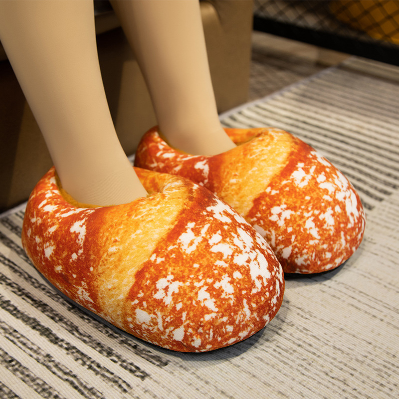 Sugar Bread Cotton Shoes