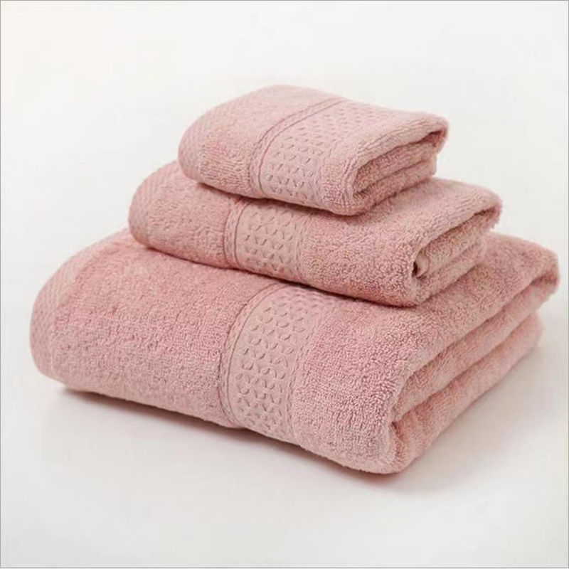 6-Piece Thick Absorbent Pure Cotton Towel Set