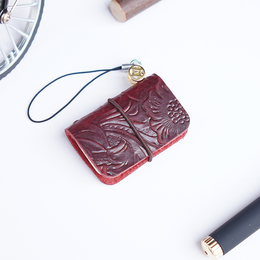 Super Mini Pocket Notebook Creative Cow Leather 3