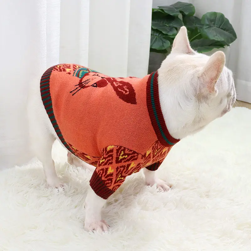 Button Cartoon Jarre Aero Bull Autumn Sweater