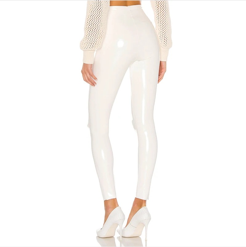 Sexy Slim-fit Cropped Leather Pants