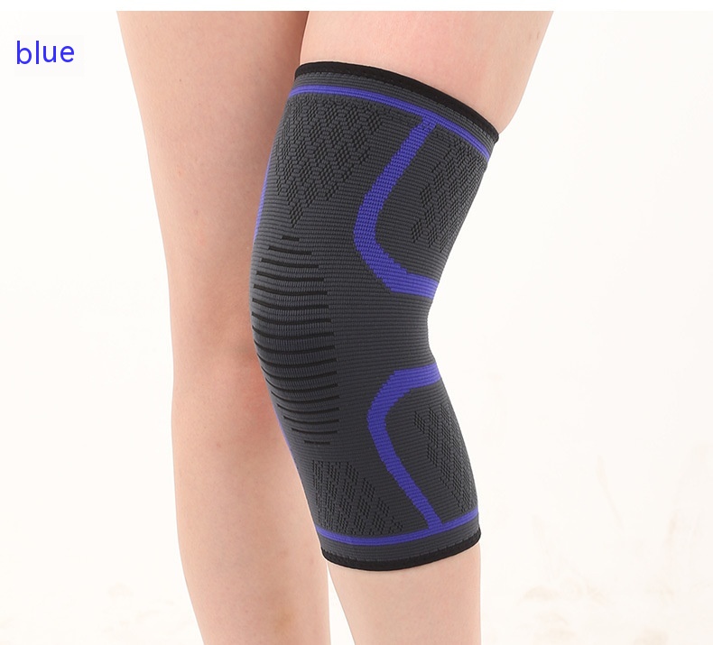 Double Corrugated Non-slip Stretch Keep Warm Nylon Needle Sports Kneecaps