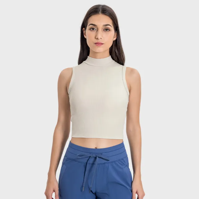 Fashion Fitness Sleeveless Sports Vest Women Albumin - Shop at LoveMi