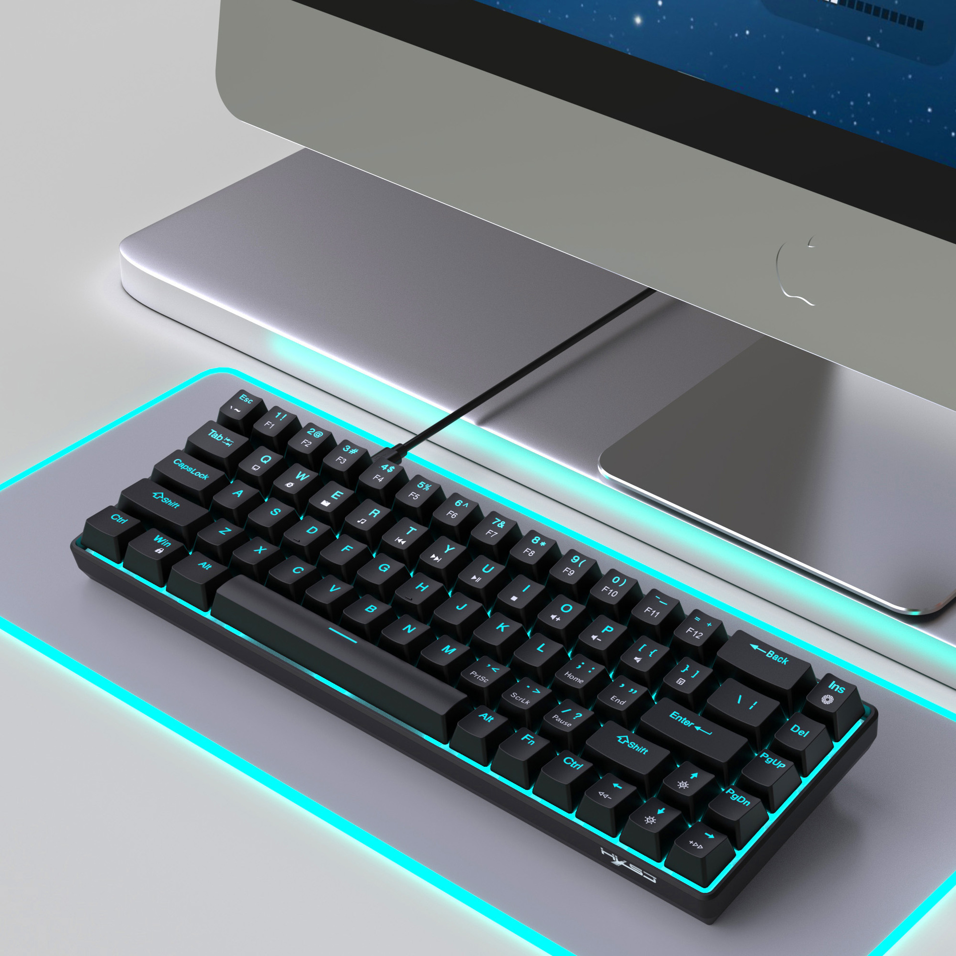 Title 19, Mechanical Gaming Keyboard Double Injection Key...