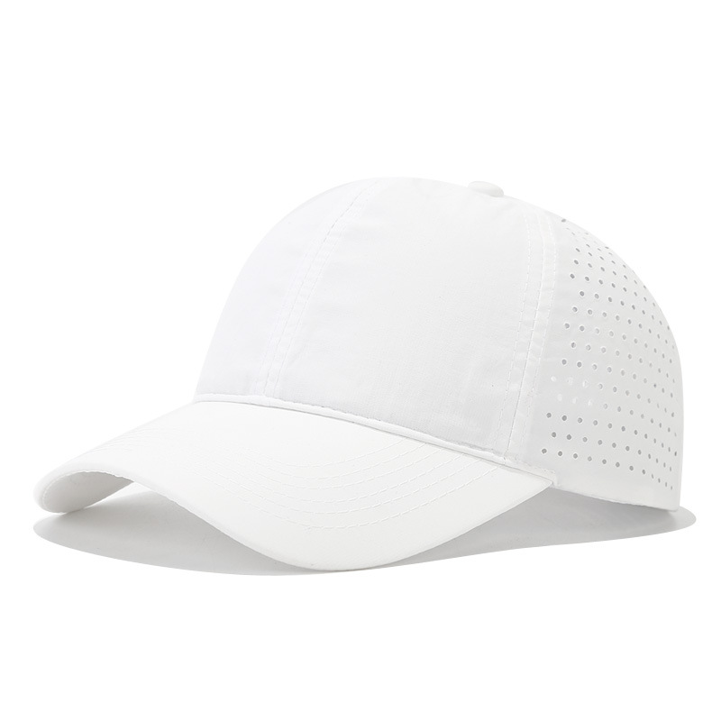 Summer Solid Color Quick-drying Thin Mesh Breathable And Simple Sun Protection Hat