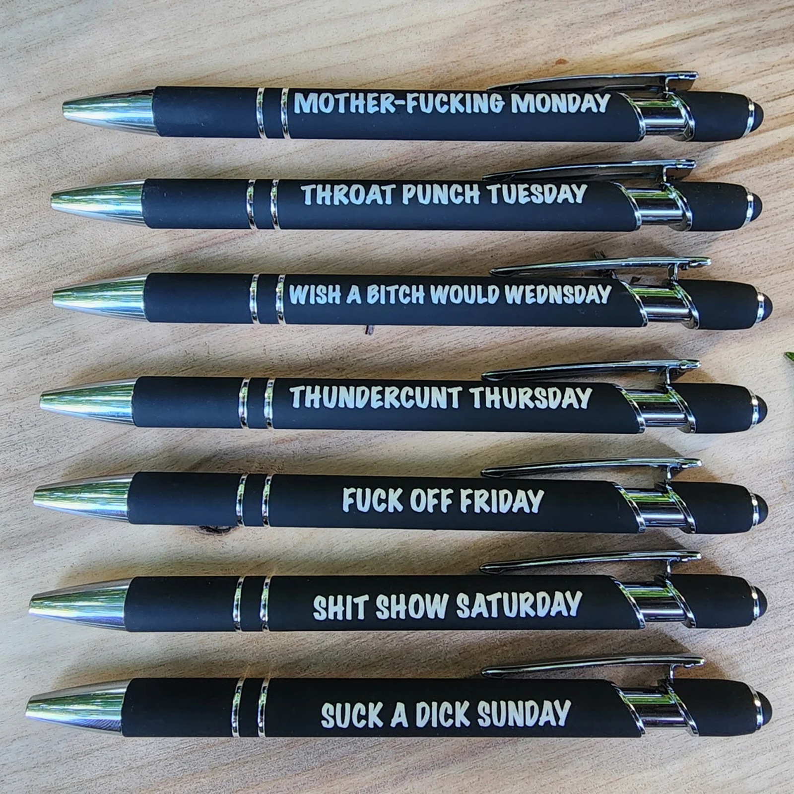 Black Touch-tip Ballpoint Pen - Smooth Writing Stylus Tip for Tablet and Smartphone Use