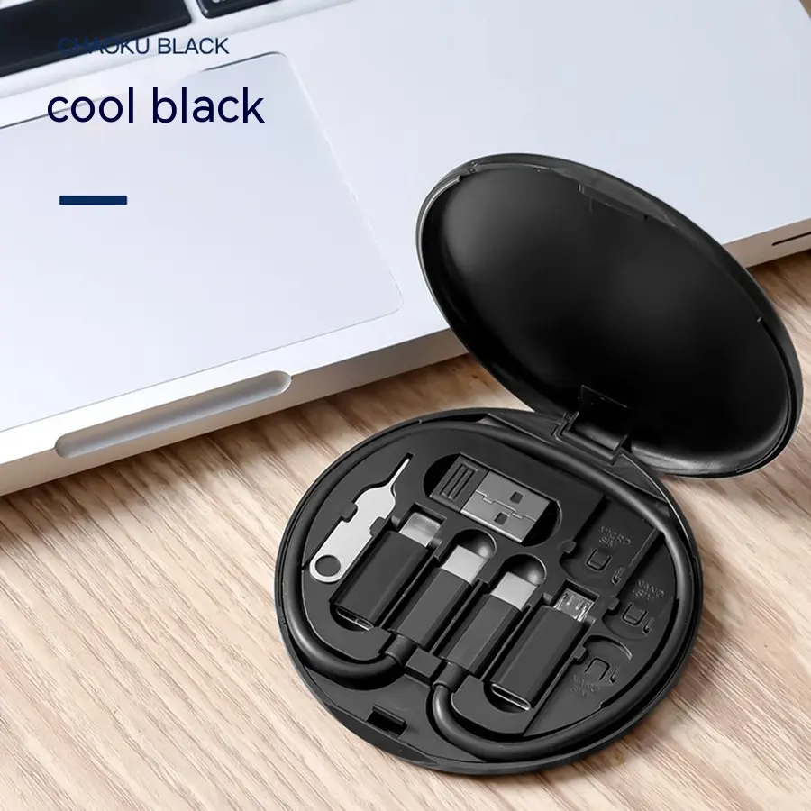 Portable Multifunction Data Cable Digital Storage Box