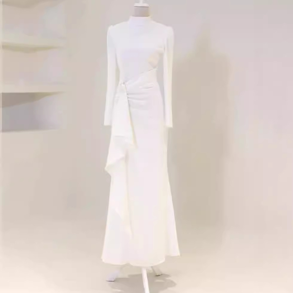 Design Three-dimensional Flower Dress Dress