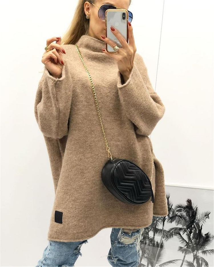 Title 6, Womens Casual Solid Color Long Sleeved Sweater...