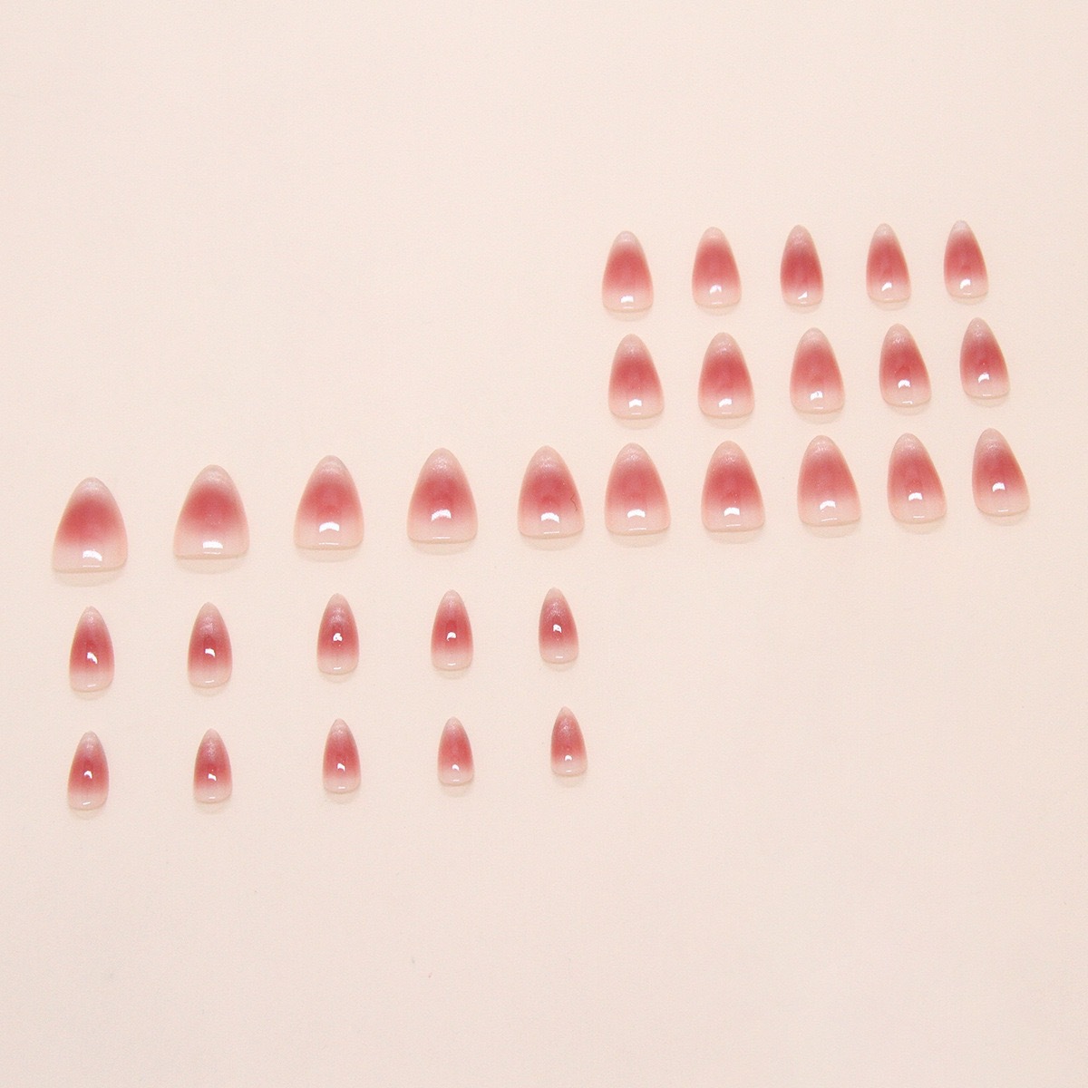 30-piece Detachable Wearable Nail Tips For Manicures