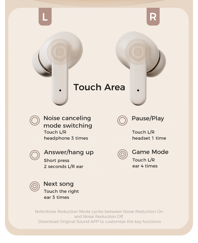 Title 3, Active Noise Reduction True Wireless Bluetooth ...