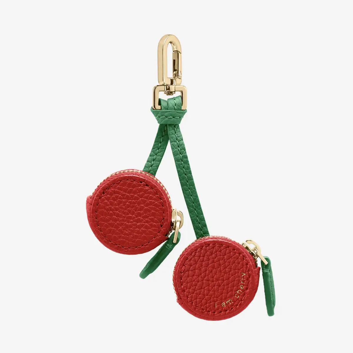 Cherry Fruit Keychain Mini Cute Coin Bag