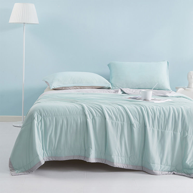 Air-conditioning Cooling Ice-silk Insert Springautumn Dorms Antibacterial Quilt 3