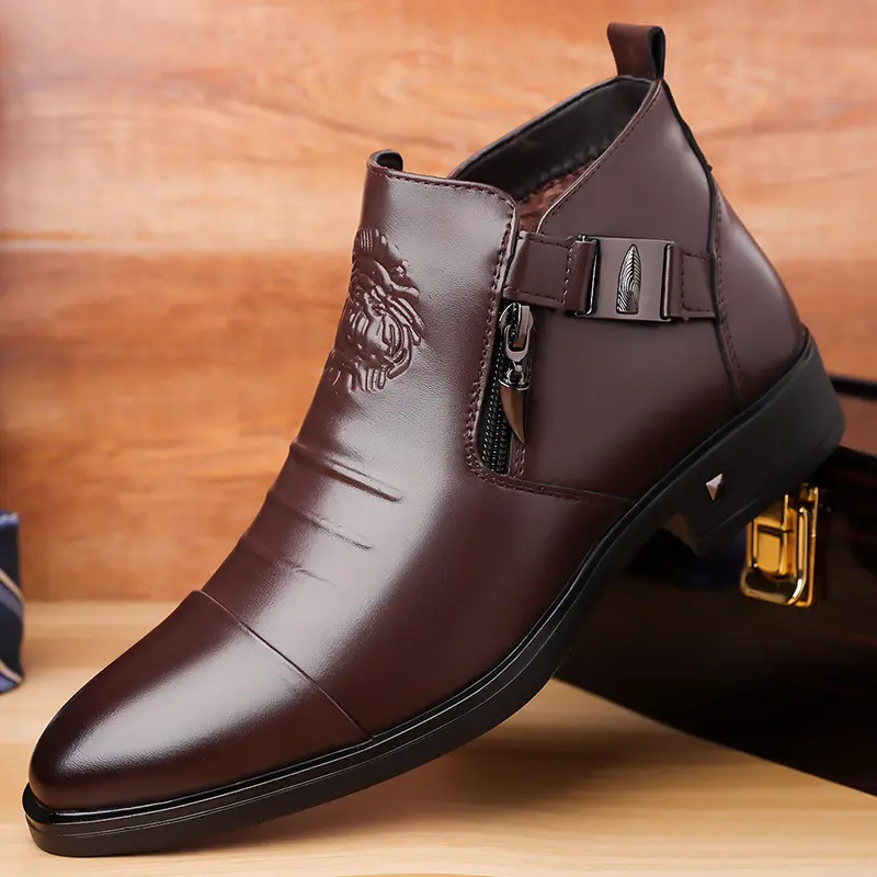Trendy Retro Wide-fit Ankle Boots