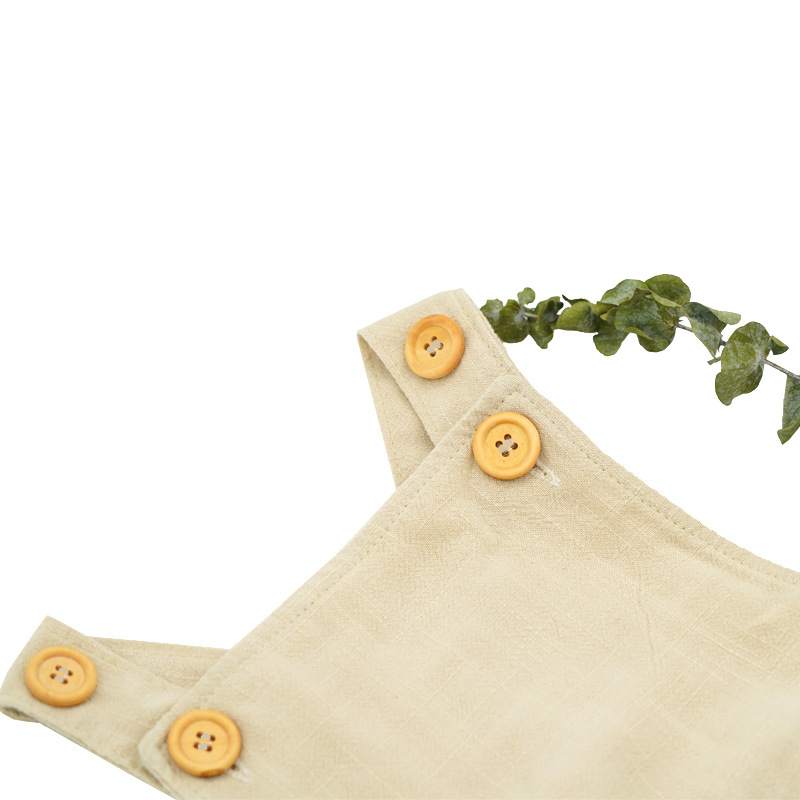 Title 13, Solid Color Linen Boy Gentleman Suspender Bodys...