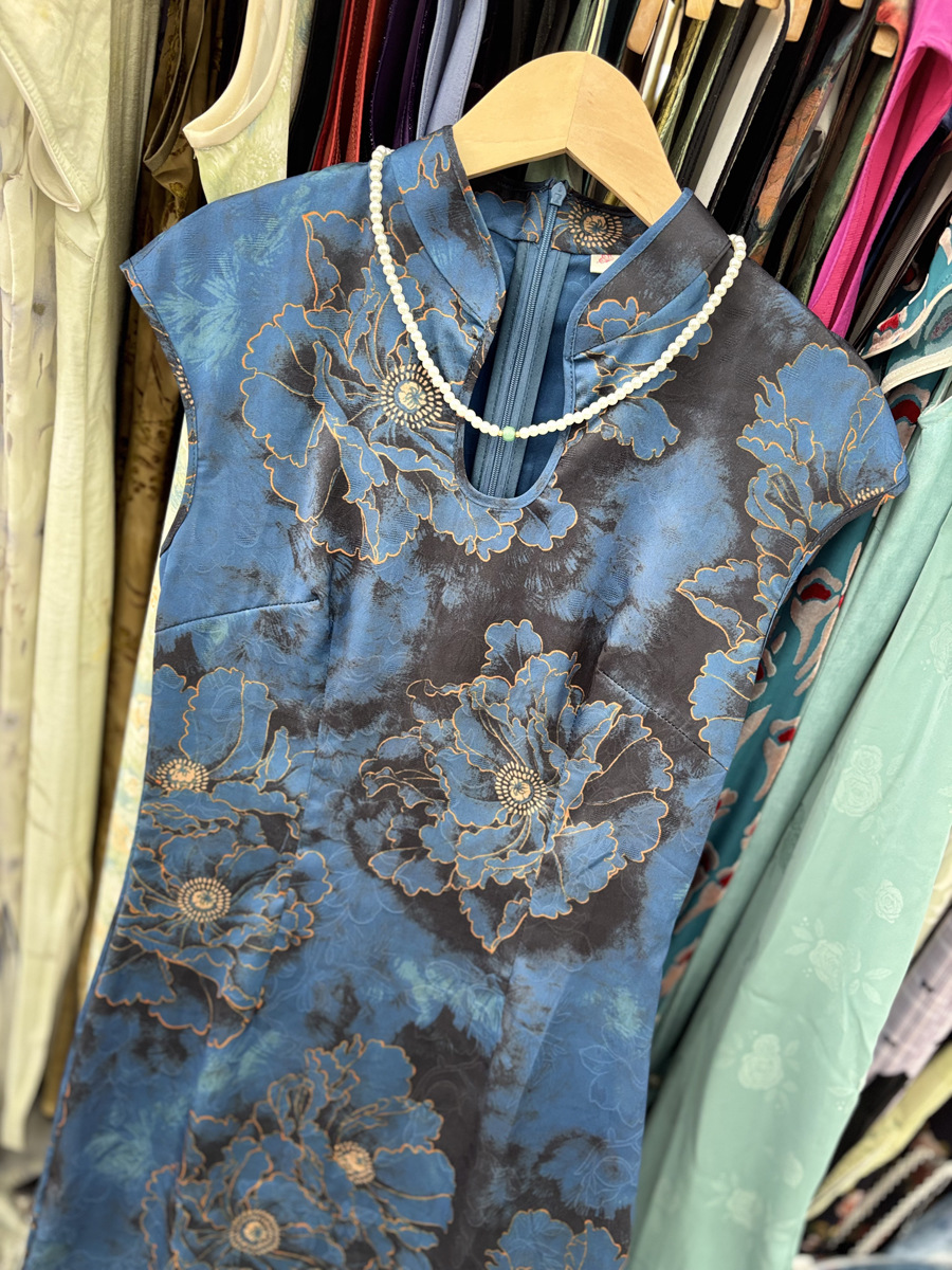 Chinese style National Wind Improved Cheongsam Literary Retro Thin Single Layer - Shop at LoveMi