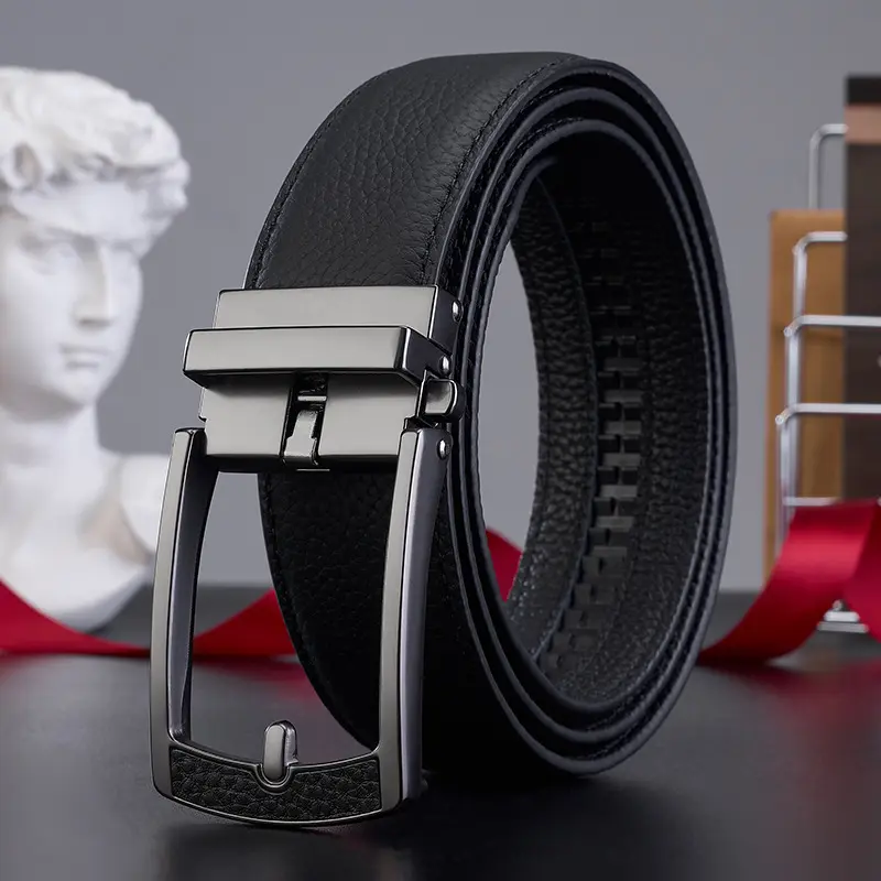 New Mens Casual All-match Leather Belt