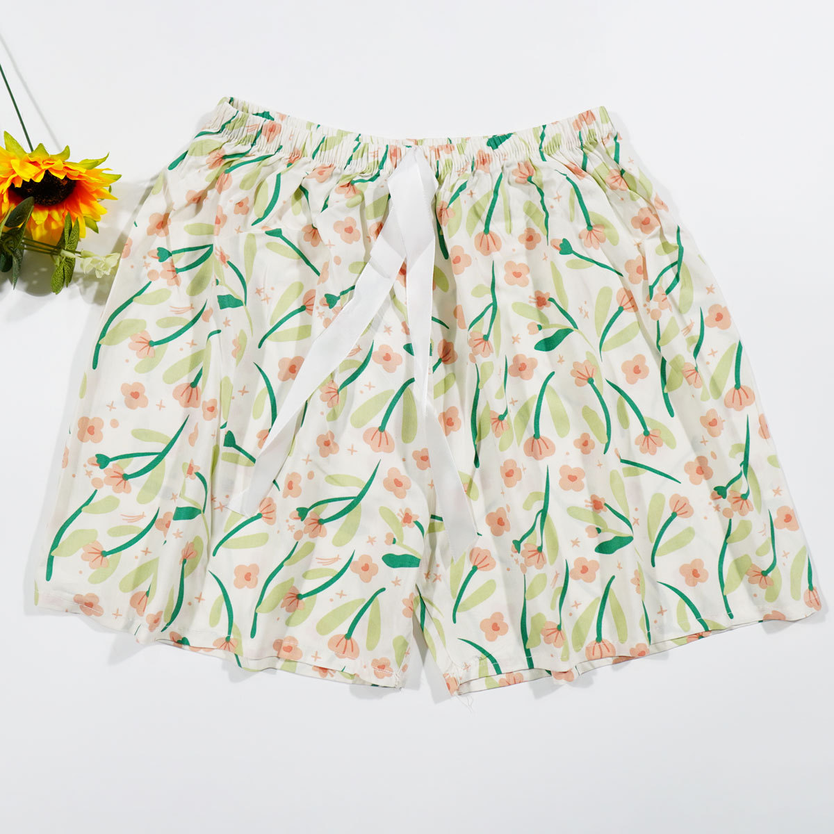 No 31 Color Cotton Silk Shorts